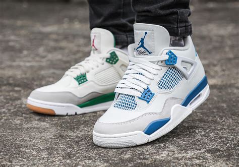 jordan 4 military blue.